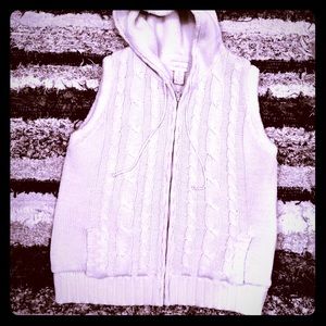 Heavy sweater vest Cream, size M